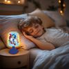 Lexibook, Sonic The Hedgehog, Sonic mini bedside lamp and wireless nightlight, MLT10SN, Blue