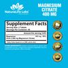 Magnesium Citrate 400mg elemental magnesium 120 tablets vegan 