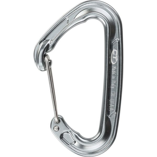 Climbing Technology Fly-Weight EVO Carabiner, Grey, One Size
