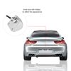 EBTOOLS Car Inverted Camera, Reverse Camera Car CCD Rear View Camera Backup Parking Night Vision Rear View Camera Waterproof Black Wireless Reverse Camera(Silver)