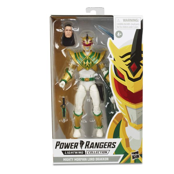 Power Rangers Lightning Collection 6" Mighty Morphin Lord Drakkon Collectible Action Figure Toy Inspired by Shattered Grid Comics