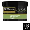 TRESemmé Nourish Coconut Hydrating Mask rinse-out hair treatment with Coconut Oil & Aloe Vera for smooth, shiny, healthy-looking hair 440 ml