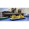 RTR - 40' Deck Barge N Scale 1:160 with Bulldozers Custom Designed Handcrafted