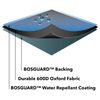 Bosmere All-Weather Extra Large Parasol Cover with Zip, Charcoal