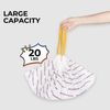60 Count Easy-Pull Cat Litter Liners Compatible Self-Cleaning Cat Litter Box