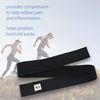 Core Products Core Wrap, Compression Therapy Wrap, Black - 2.5" X 48"