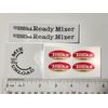 Mighty Tonka Ready Mixer Sticker Set 1970 To 1973