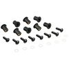 Puig 0957 N Screw Fastener Kit, Black