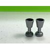 New LEGO Flat Silver Goblets Minifig Cups/Glasses Kitchen Accessories (x2) 2343