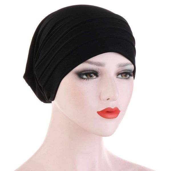 TININNA Frauen einfarbige Mützen Turban Hut Schlafmütze Beanie Bandana muslimisches Kopftuch Headwraps Chemo Hut für Haarausfall, Krebs, Chemotherapie Kopfbedeckung