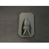Indoor Bike Trainer Tray - Small - With Edges - Compatible with Wahoo - Black