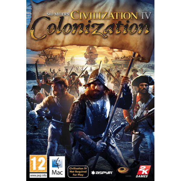 Civilization IV: Colonization (Mac DVD)