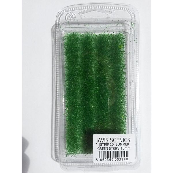 Grass Strips Summer Green: Javis Scenics JSTRIP10 Static Grass Scenery