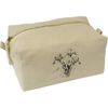 'Iris Flowers' Canvas Wash Bag/Makeup Case (CS00035282)