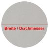 Pappe Scheiben - 3-50cm Basteln Deko, Durchmesser:Ø 6cm, Pack mit:25 Stück