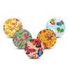 ExpressionMed - Adhesive Patch for Libre 3 Overpatch (5-Pack) - Made in The USA, Waterproof, Split Backing, CGM Tape (Rainbow Butterfly)