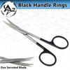 Supercut Iris Scissors 11.5 cm Curved, Care Plastic Surgery Delicate Scissors