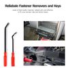 13 Auto Trim Removal Tool Kit Car Panel Door Dashboard Fastener Remover Pry Set