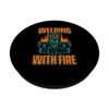 Welding It's Like Sewing With Fire Mig Rig Inspector Welder PopSockets Swappable PopGrip