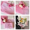 Pink Tissue Paper,20sheets Pink White 50x35cm Wrapping Paper