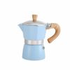 Kitchen Utensil 3/6 Cups Coffee Maker Mocha Pot (150ml, White)