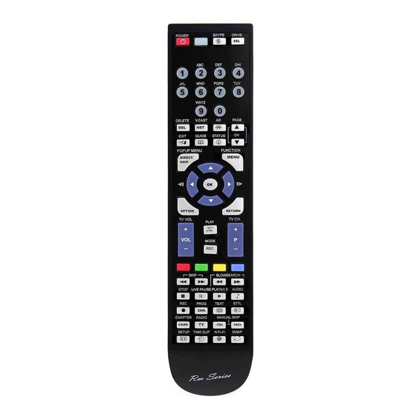 RM-Series Replacement Remote Control for Panasonic DMR-HWT250