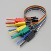 Create idea 10PCS Logic Analyzer Test Hook Clip Grabber Jumper Wires & Interface Pins SOIC IC Test Hook Clip Jumper for Precision Circuit Testing/Power Supply Testing