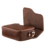 MegaGear MG1264 Leather Camera Case with Strap for Leica C Type 112 - Dark Brown