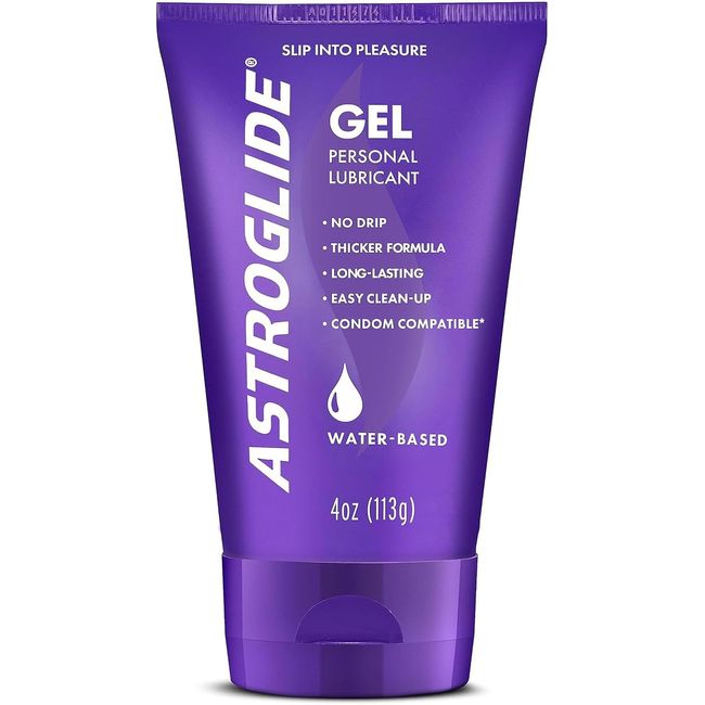 Water Based Lube (4Oz), Ultra Gentle Gel Personal Lubricant, Stays Put with No D