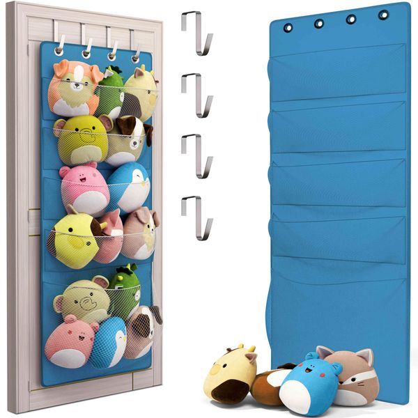 Sqshmalow Holder - Over the Door Space (parent) (Blue)