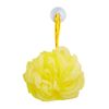 Bodylife Body Buffer, Puff, Exfoliating Bath & Shower Body Pouf, Scrunchie, Body Scrubber Yellow & White 55g Twin Pack