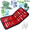 70 US Military Field Minor Surgery Instruments Forceps Scissors Practice Sutures