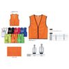 Printed Star Bibs Zip-Up Mesh Bibs (Zipper) (Men's) -