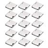 sourcing map Micro SD (TF) Card Socket Holder 9 Pin Spring Loaded for Mobile Phone 15pcs