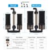 Hygger Aquarium Double Sponge Filter, Comes with 2 Spare Sponges (S)