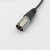 SIENOC 30cm Silver XLR(F) to Dual 2 XLR(M) Splitter Cable