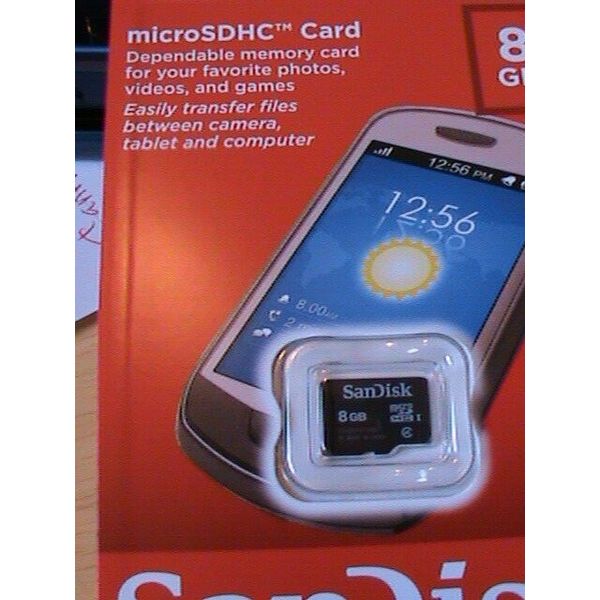SanDisk 8GB MICRO memory card ,HD Video , micro SDHC memory card *Free Shipping*