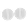 Healifty 2pcs Refrigerator Thermostat Control Knob Temperature Dial for Fridge Freezer User Friendly Temperature Control Replacement