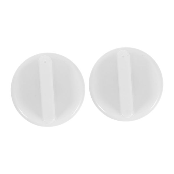 Healifty 2pcs Refrigerator Thermostat Control Knob Temperature Dial for Fridge Freezer User Friendly Temperature Control Replacement