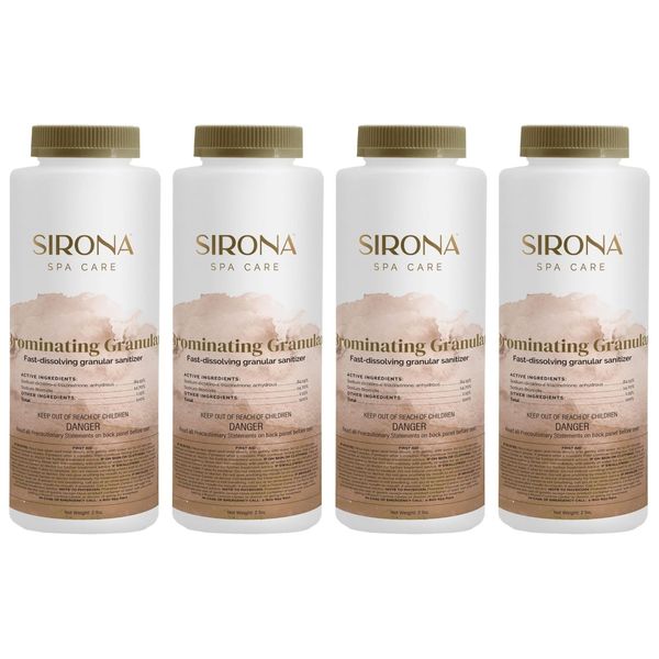 Sirona 82143 Spa Care Brominating Granular (2 lb) (4 Pack)