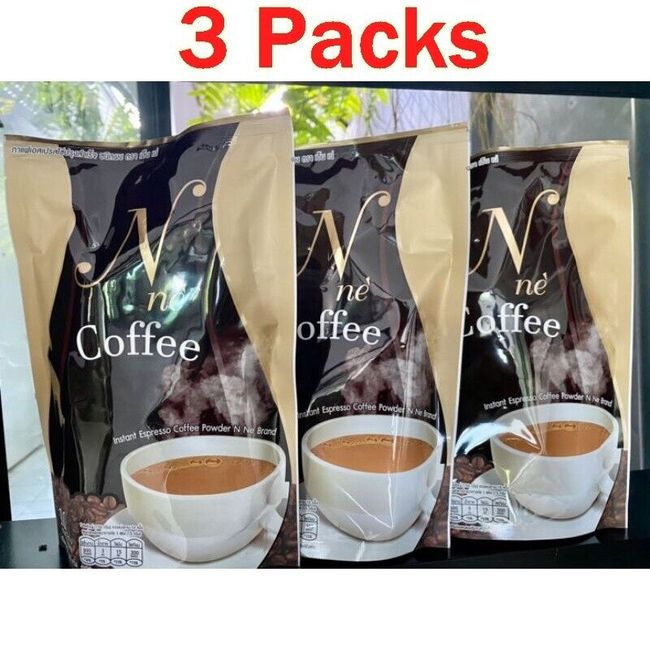 3 Packs N Ne Coffee Instant Espresso Coffee Powder No Sugar Weight Management