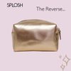 Splosh Wedding Bridesmaid Small Cosmetic Bag - Rose Gold Bridesmaid Thank You Gift, Friend Gifts for Bridesmaid Proposal, Personalised Make Up Bag for Sister and Friend.