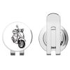 888 Graphics Scooter Golf Hat Clip with Magnetic Ball Marker