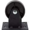 Nitori 8791352 N Click Casters Sold Separately, 4 Pieces, Black