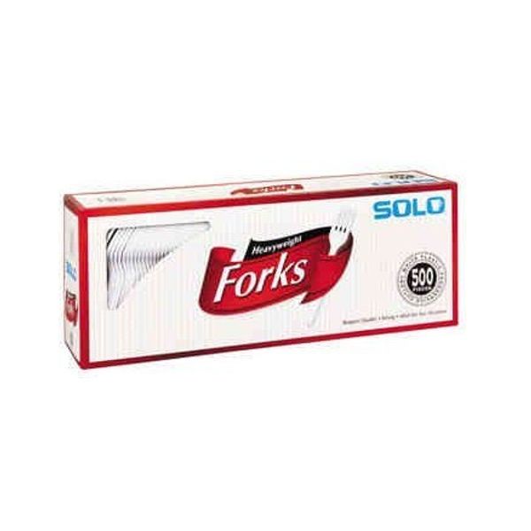 SOLO Solo White Heavy Weight Forks (500Count), ()