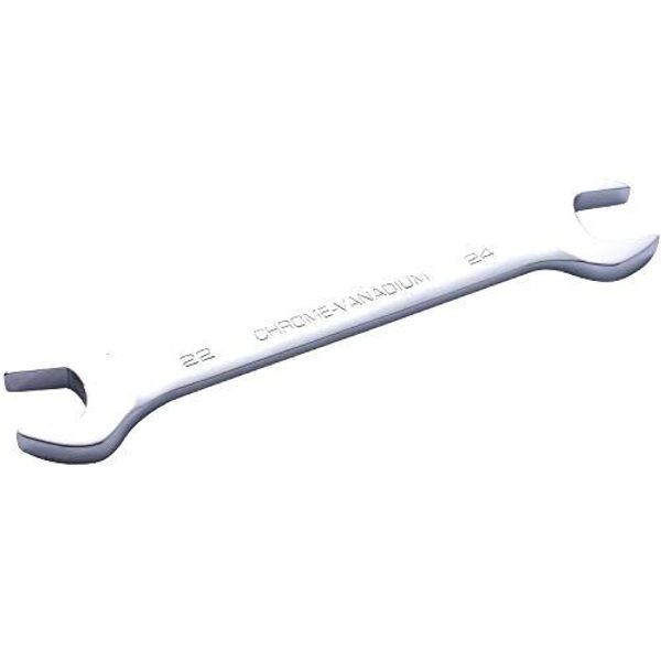 Convy GJ-0039 Double Head Open End Wrench Chrome Vanadium Steel Metric 22mm-24mm