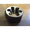 1"-8 CARBON STEEL HEXAGONAL RE-THREADING DIE