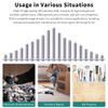 1/4-20 X 3/4" Button Head Socket Cap Bolts Screws, 304 Stainless Steel