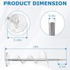 WR17X11705 Ice Maker Dispenser Auger Replacement for G.E Hot.Point Refrigerator