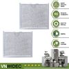 2-Pack Microwave Vent Filter Replacement for General Electric PVM1970DR1CC PVM1970DR1WW PVM1970SR1SS